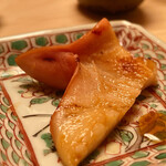 日本橋蛎殻町 すぎた - ホッキ貝の生姜醤油焼き （北海道の長万部）