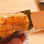 日本橋蛎殻町 すぎた - 北海道噴火湾のホタテの磯辺焼き