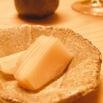 日本橋蛎殻町 すぎた - ガリ