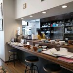カフェ キッチン リボン - 