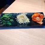 にく稲 - ナムル二種盛り合わせ