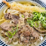 博多うどん うちだ屋 - 肉海老天うどん