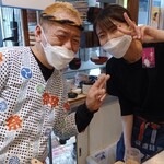 Tano Hei Tei Sashimi Semmon Ten - 一見取っつきにくいやんちゃな大将 と キップのいい美人女将貴子ちゃん