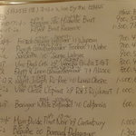 Wine Bar base - ワインメニュー('13.03月より)