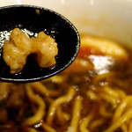 和 dining 清乃 - 有田ブラック（680円）　入っているホルモンは良質な小腸部。