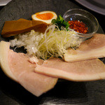 和 dining 清乃 - 豚もり黒しょうゆつけ麺（200ｇ：780円）