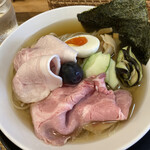 麺屋さくら - アジ煮干しの冷やしラーメン