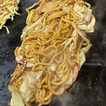Tsuruhashi Fuu Getsu - 焼きそば　極太たまご麺が美味しい　900円