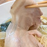 中華そば 深緑 - もろみポークバラ