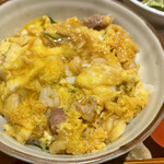 恵比寿 比内亭 - 稲庭絹女うどんと極上親子丼ハーフサイズ