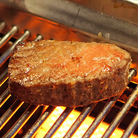 にく稲 - 赤身肉ステーキ　瞬間スモーク