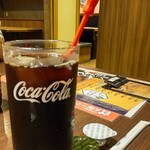 甘太郎 - ランチサービスのドリンク　アイスコーヒー