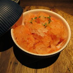 yokoyama - スイカのかき氷 シュープルチーズ パイン  ココナッツのチーズケーキ カルダモンのクランブル