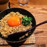 やき鳥 卍郎 - 鶏そぼろ丼