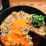 やき鳥 卍郎 - 黄身うまし！