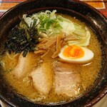 Men'Ittetsu - 喜多方ラーメン味噌800円