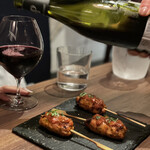 焼鳥とワイン ソバヤノニカイ - 