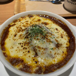 KEY'S CAFE - ハンバーグカレードリア、アップ