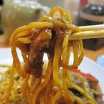 和ダイニング ふじ - 焼きそばは薄味のカレー味