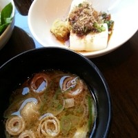 ダイニング 流 - 湯豆腐＆味噌汁