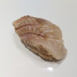 恵比寿 鮨 栞庵 やましろ - のどぐろ炙り