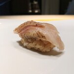 恵比寿 鮨 栞庵 やましろ - のどぐろ炙り