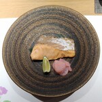 Ebisu Sushi Shiorian Yamashiro - 秋鮭塩焼き