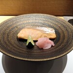 Ebisu Sushi Shiorian Yamashiro - 秋鮭塩焼き