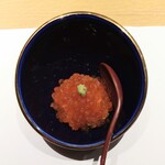 恵比寿 鮨 栞庵 やましろ - いくら小丼