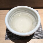 恵比寿 鮨 栞庵 やましろ - 冷酒(岐阜・三千盛)