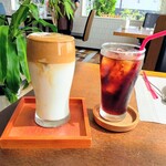 カフェ サチエダ - ダルゴナ珈琲、アイスコーヒー