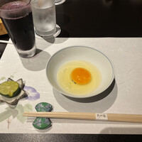 たか福 名古屋JRセントラルタワーズ店  - すだちに卵。ぶどうジュース