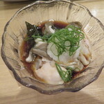 お料理 ほり田 - 牡蠣ぽん酢