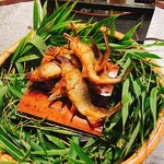 水光庵 - 鮎の塩焼き