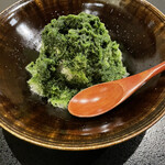 水光庵 - 抹茶の宇治金時、大納言、白玉