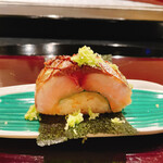 水光庵 - 縞鯵の棒鮨