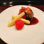 水光庵 - 鰻の蒲焼きと新牛蒡の天麩羅