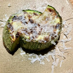 とり茶太郎 - ズッキーニステラはペコリーノ・ロマーノをかけていただきます