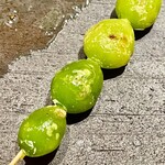 とり茶太郎 - 銀杏は鮮やかな緑色の新物を焼いてくれました