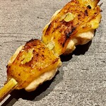 とり茶太郎 - 続いて比内地鶏の振袖　ゲスト破顔一笑　私も嬉しいｗ