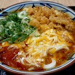 Marugame Seimen - チーズトマたまカレーうどん790円はめっちゃ美味しい