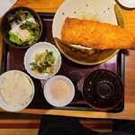 Hakata Motsunabe Yamaya - めんたいタルタルのたらカツ定食