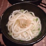 瀬里奈 - 〆のうどんです。