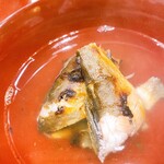 うを徳 - 高津川産　焼鮎のお椀仕立て