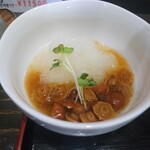 十割そば ゆう賀 - なめこおろし アップ