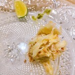 うを徳 - 毛蟹解し身カニ味噌和え