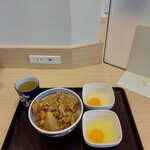 Yoshinoya - 牛丼並盛&玉子2個