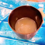 うを徳 - 牡丹海老の煮汁