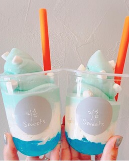 Jihoon Sweets - 夏限定青空ソフトクリーム