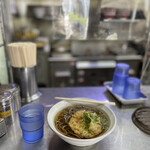 立喰うどん・そば　大和庵 - かき揚げそは@400円